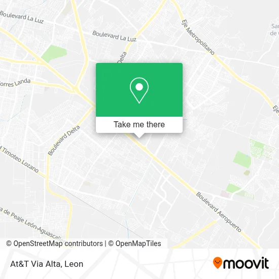 At&T Via Alta map