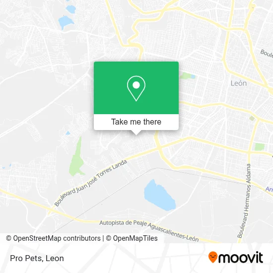 Pro Pets map