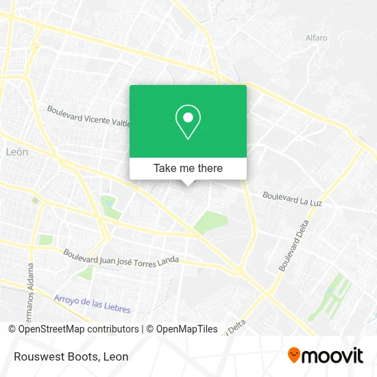 Rouswest Boots map