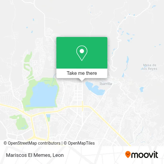 Mariscos El Memes map