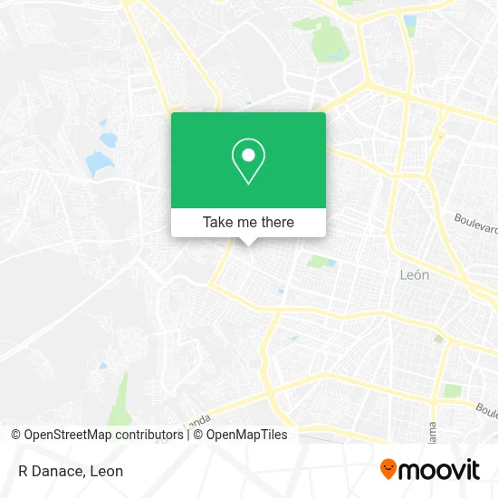 R Danace map