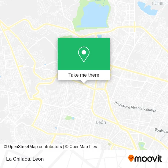 La Chilaca map
