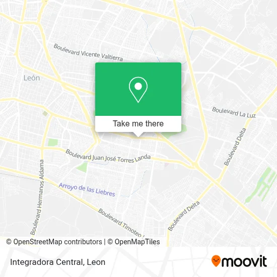 Integradora Central map