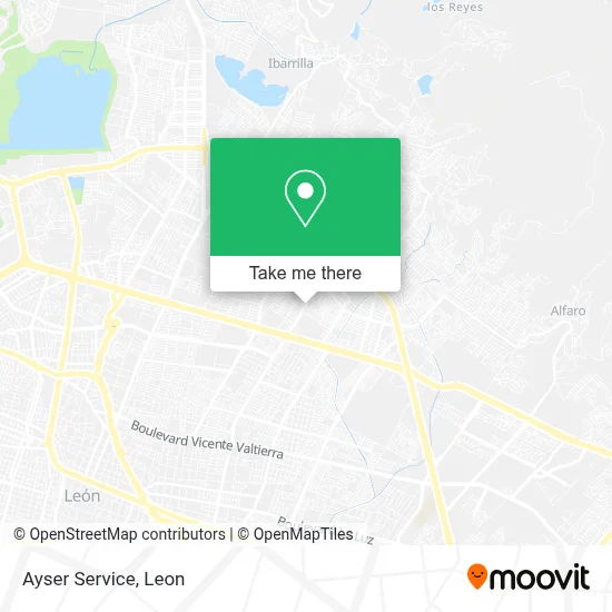 Ayser Service map