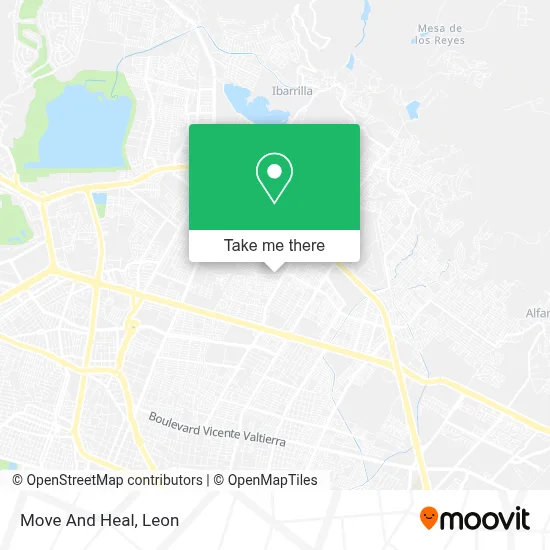 Move And Heal map