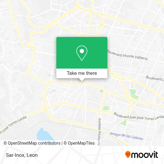 Sar-Inox map