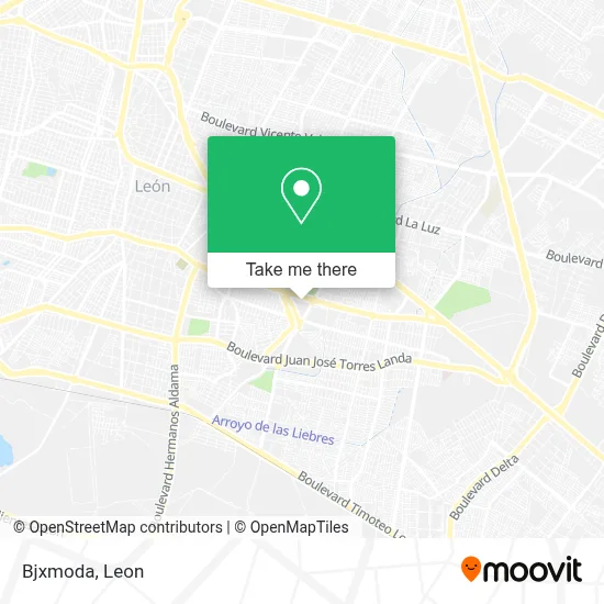 Bjxmoda map