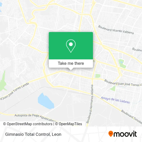 Gimnasio Total Control map