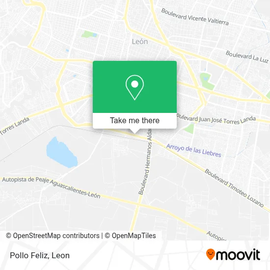 Pollo Feliz map