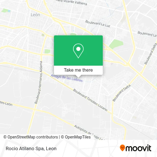 Rocio Atilano Spa map