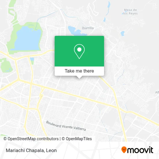 Mariachi Chapala map