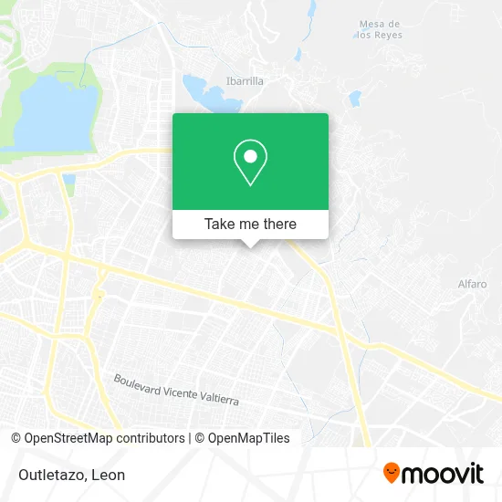 Outletazo map