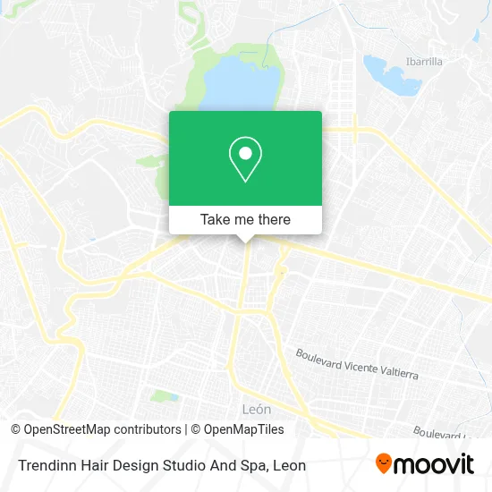 Trendinn Hair Design Studio And Spa map