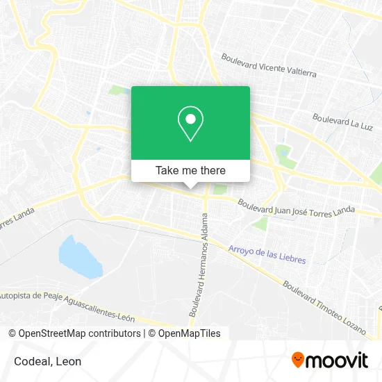 Codeal map