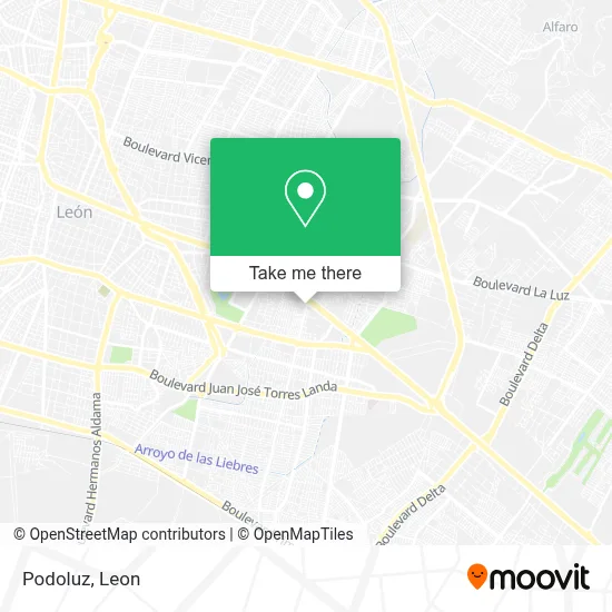 Podoluz map