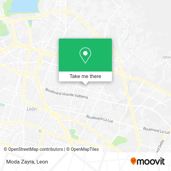 Moda Zayra map