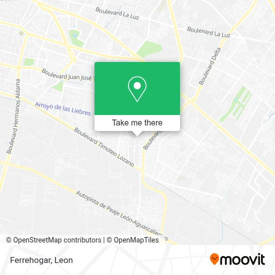 Ferrehogar map