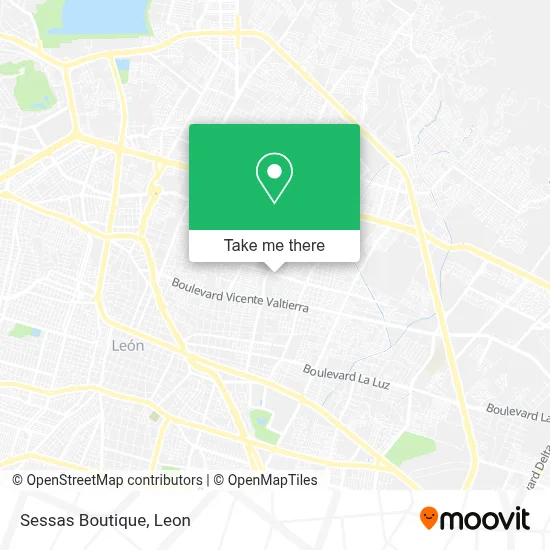 Sessas Boutique map