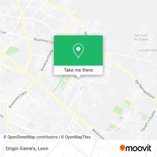 Origin Game's map