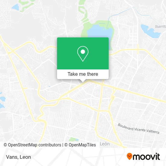 Vans map