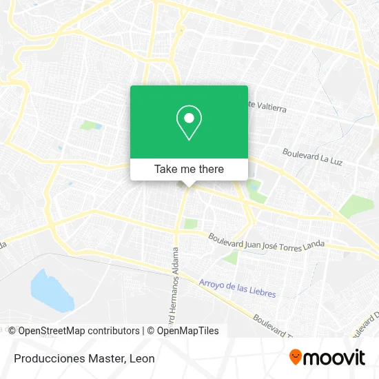 Producciones Master map