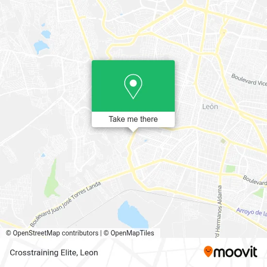 Crosstraining Elite map