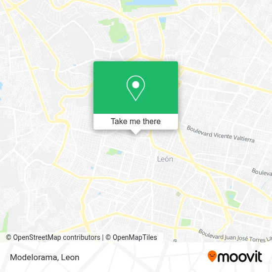 Modelorama map