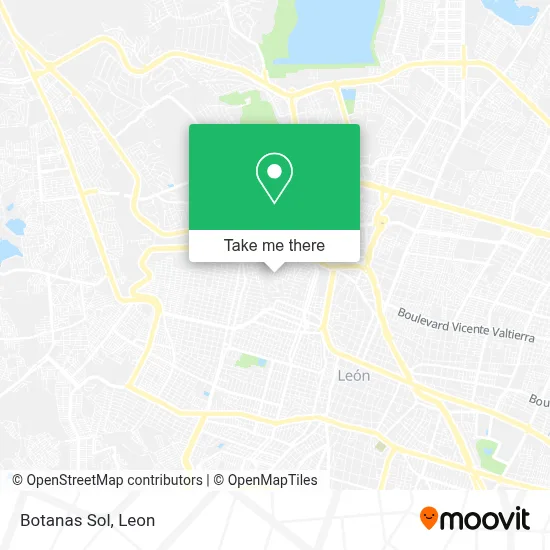 Botanas Sol map