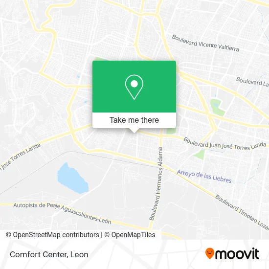 Comfort Center map