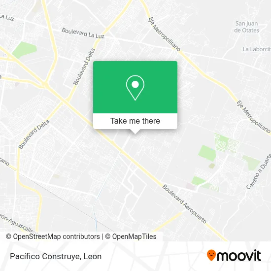Pacífico Construye map