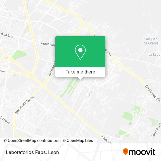 Laboratorios Faps map