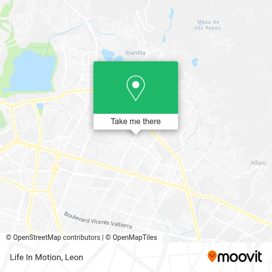 Life In Motion map