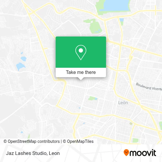 Jaz Lashes Studio map