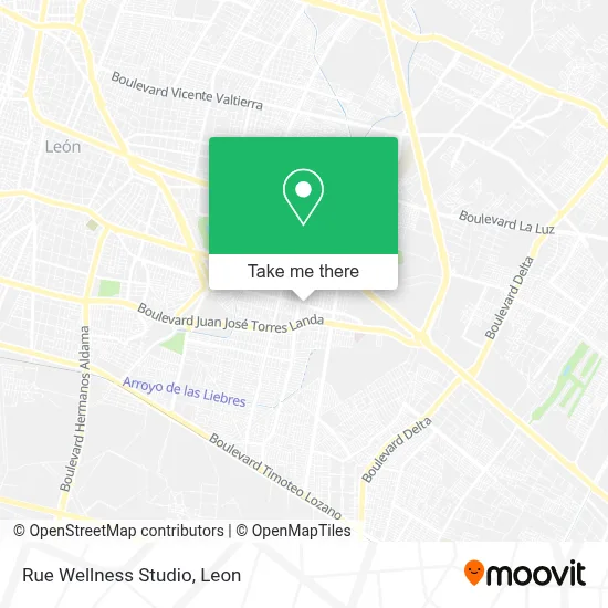 Rue Wellness Studio map