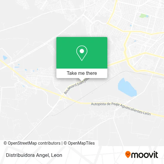 Distribuidora Angel map