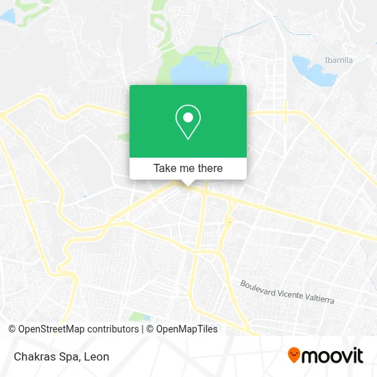 Chakras Spa map