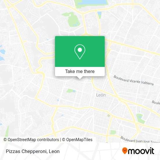 Pizzas Chepperoni map