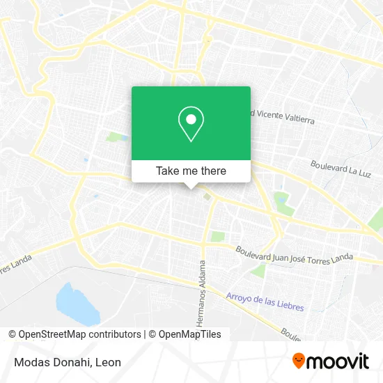 Modas Donahi map