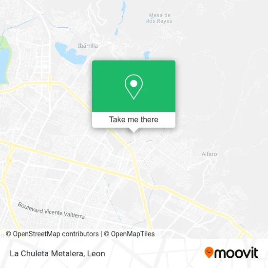 La Chuleta Metalera map