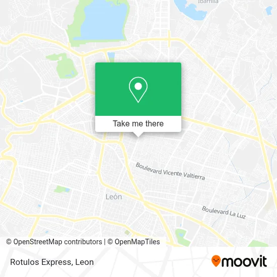 Rotulos Express map