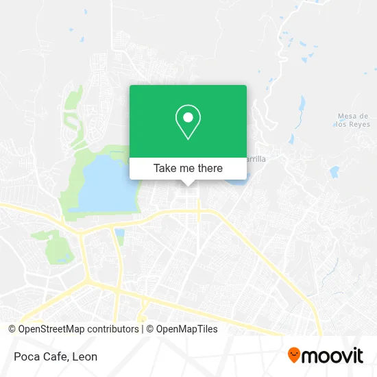 Poca Cafe map