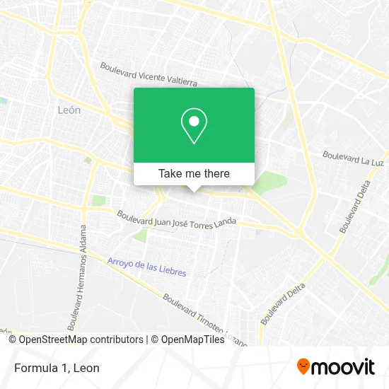 Formula 1 map