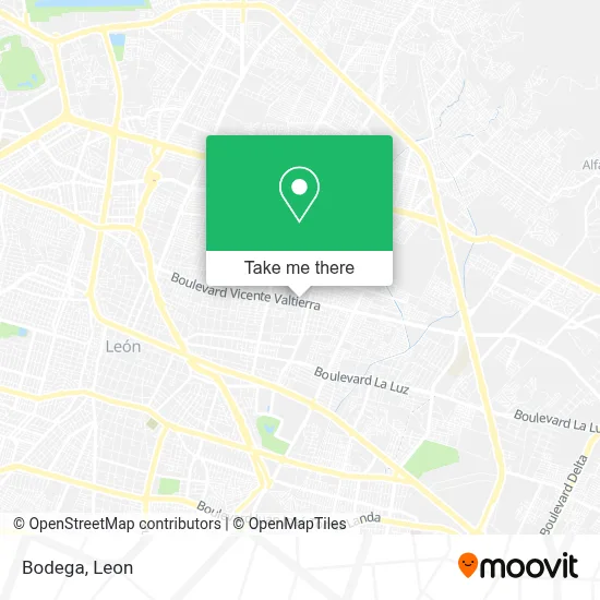 Bodega map