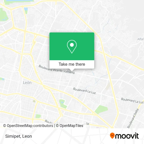 Simipet map