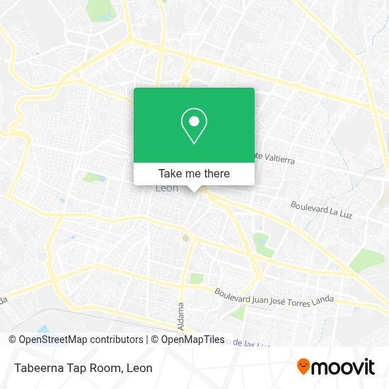 Tabeerna Tap Room map