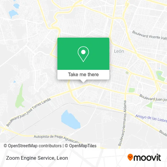 Zoom Engine Service map