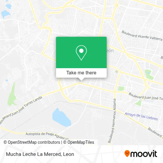 Mucha Leche La Merced map