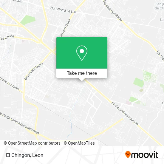 El Chingon map