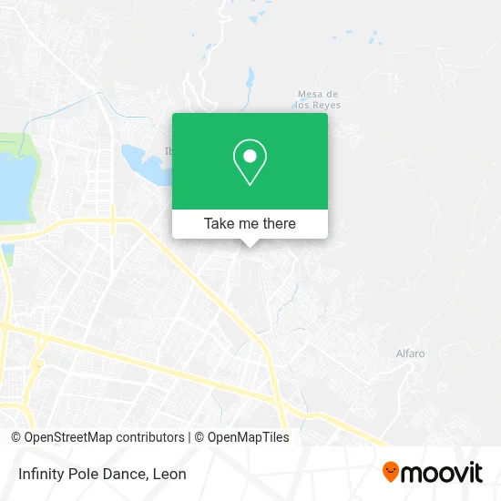 Infinity Pole Dance map