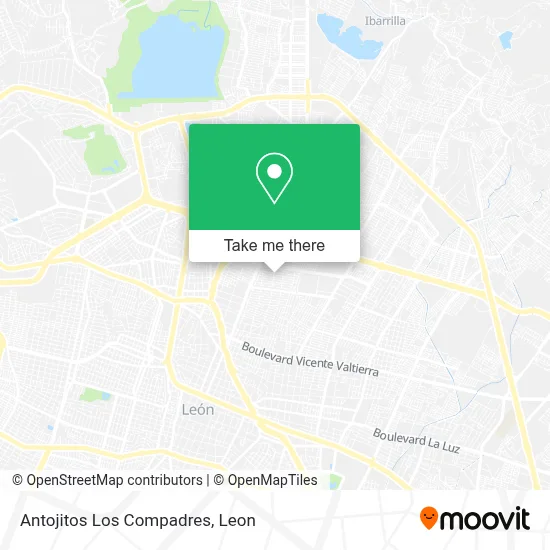 Antojitos Los Compadres map